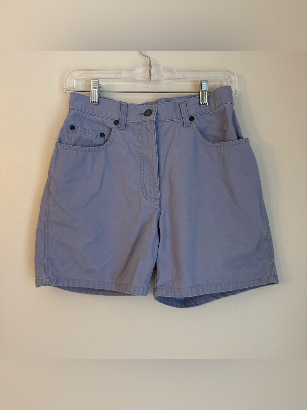 Vintage 90s Periwinkle Esprit Shorts Size 2-4 (13” Waist)
